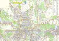 Poznań plan miasta 2010 - 4 mapy w 1