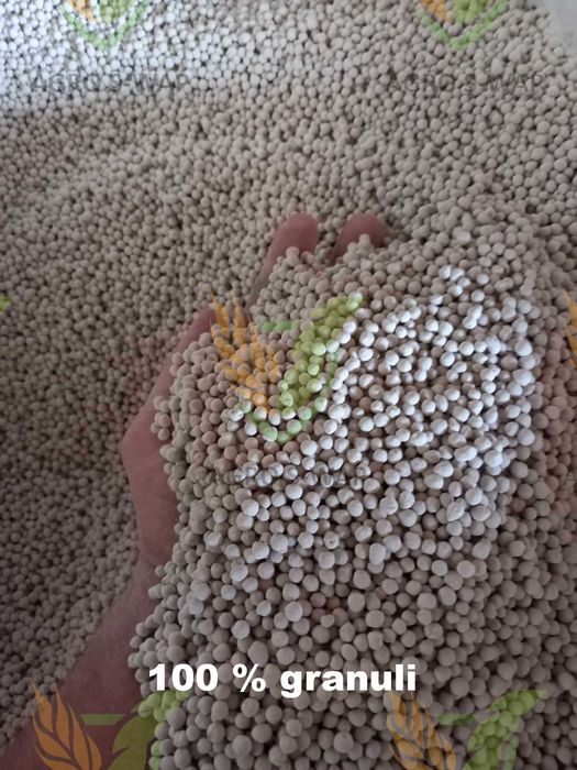 Wapno nawozowe granulowane.