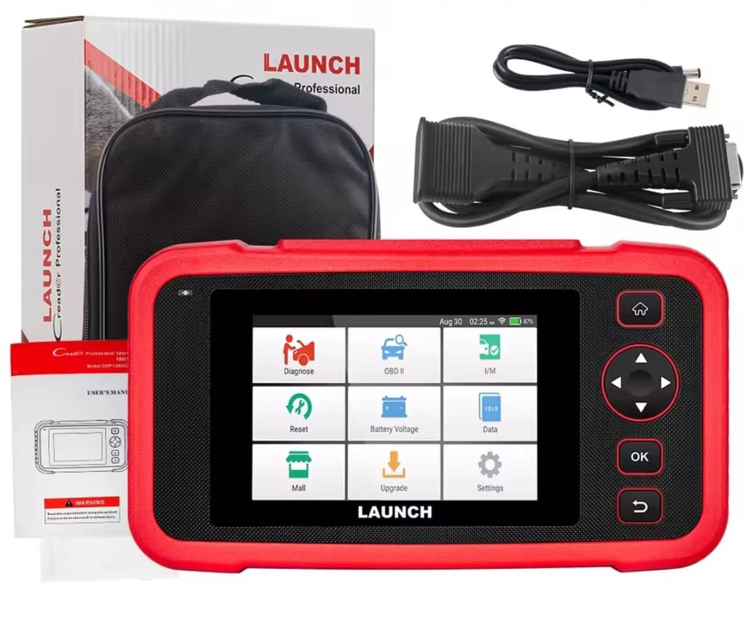 Launch CRP129E PLUS Obsługa wszystkich systemów auta +12 funkcji extra