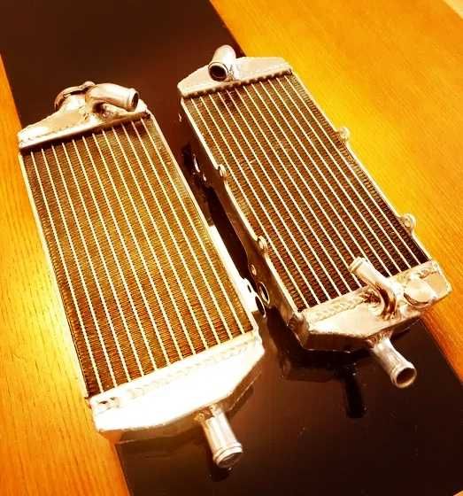 Radiadores  KTM 400, 450, 525 SX/MXC/EXC de 2003 a 2007 Alumínio