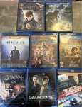 8 Filmes Blu-Ray 3D (como novos)