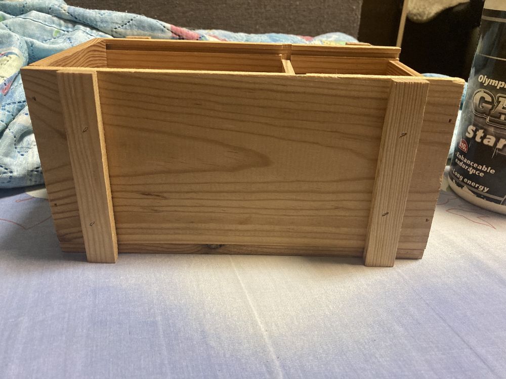 Деревянная подарочная коробка для алкоголя