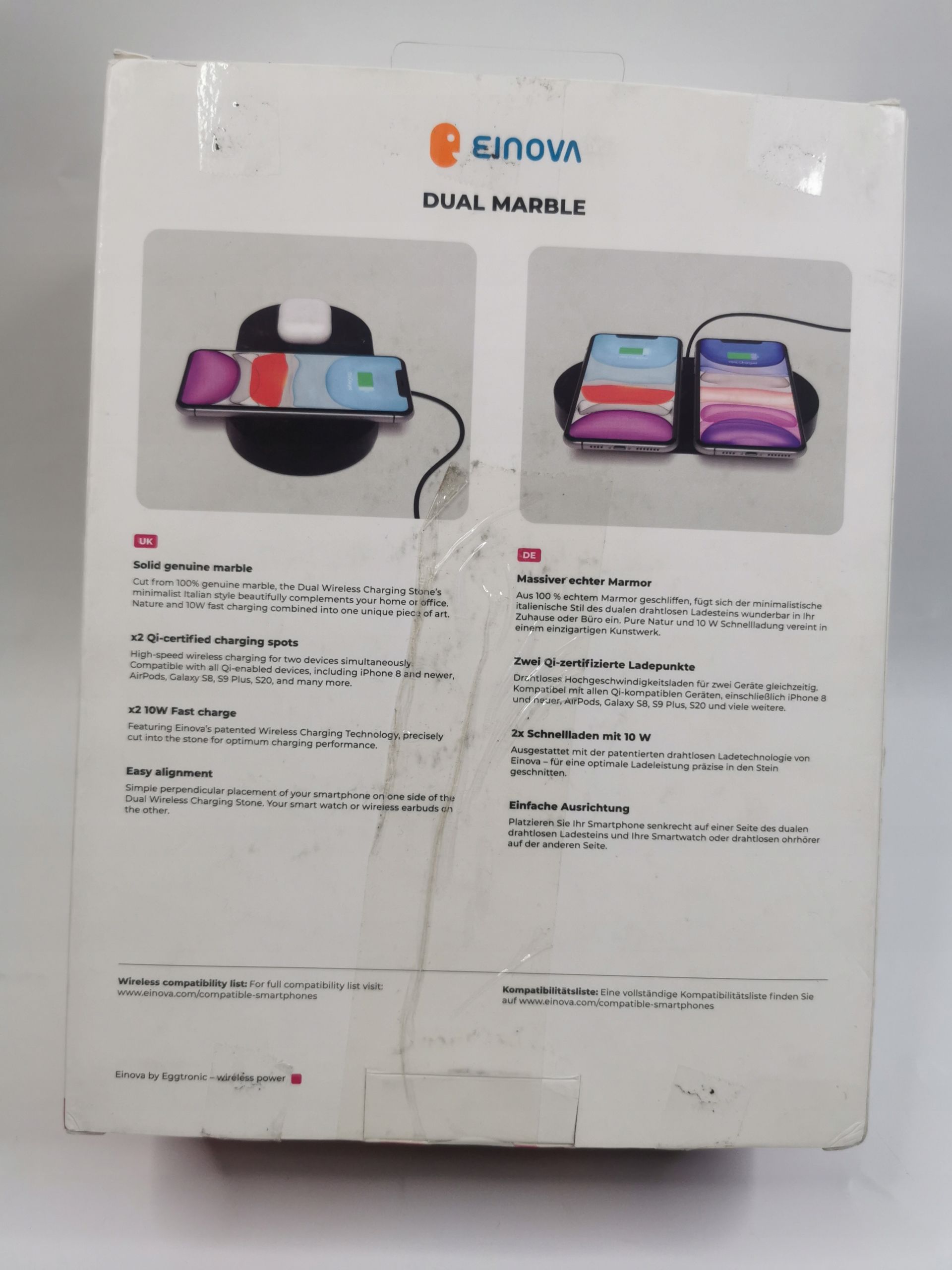 Ładowarka indukcyjna  MARMUROWA MAGSAFE