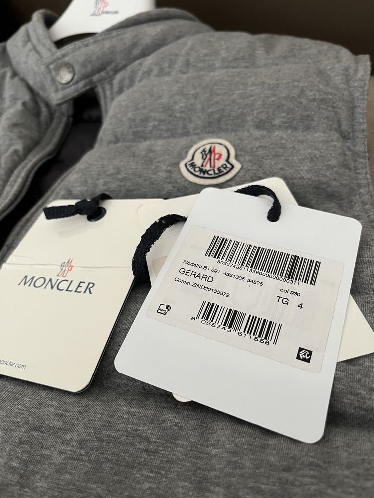 MONCLER bezrekawnik orginalny !