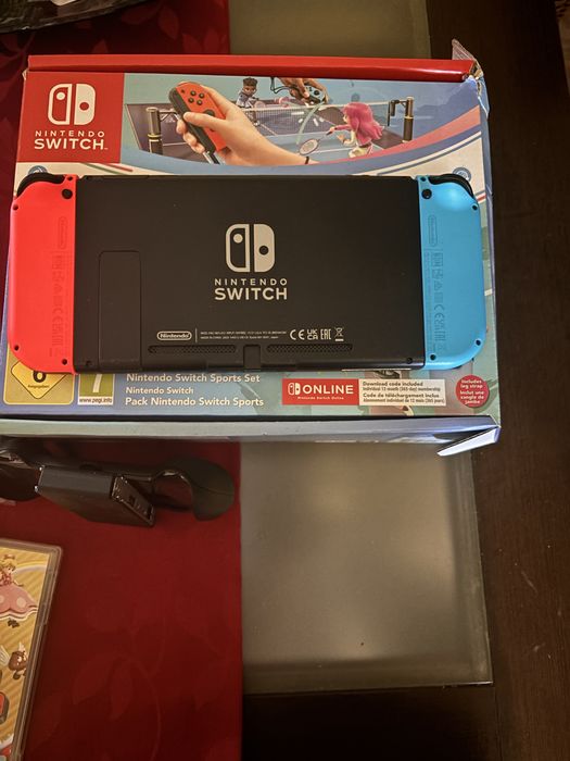 Consola nintendo switch + jogo mario bros deluxe