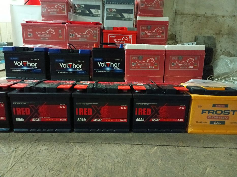 Від бюджетних до дорогих акумуляторів 45-77 - 100Аh.