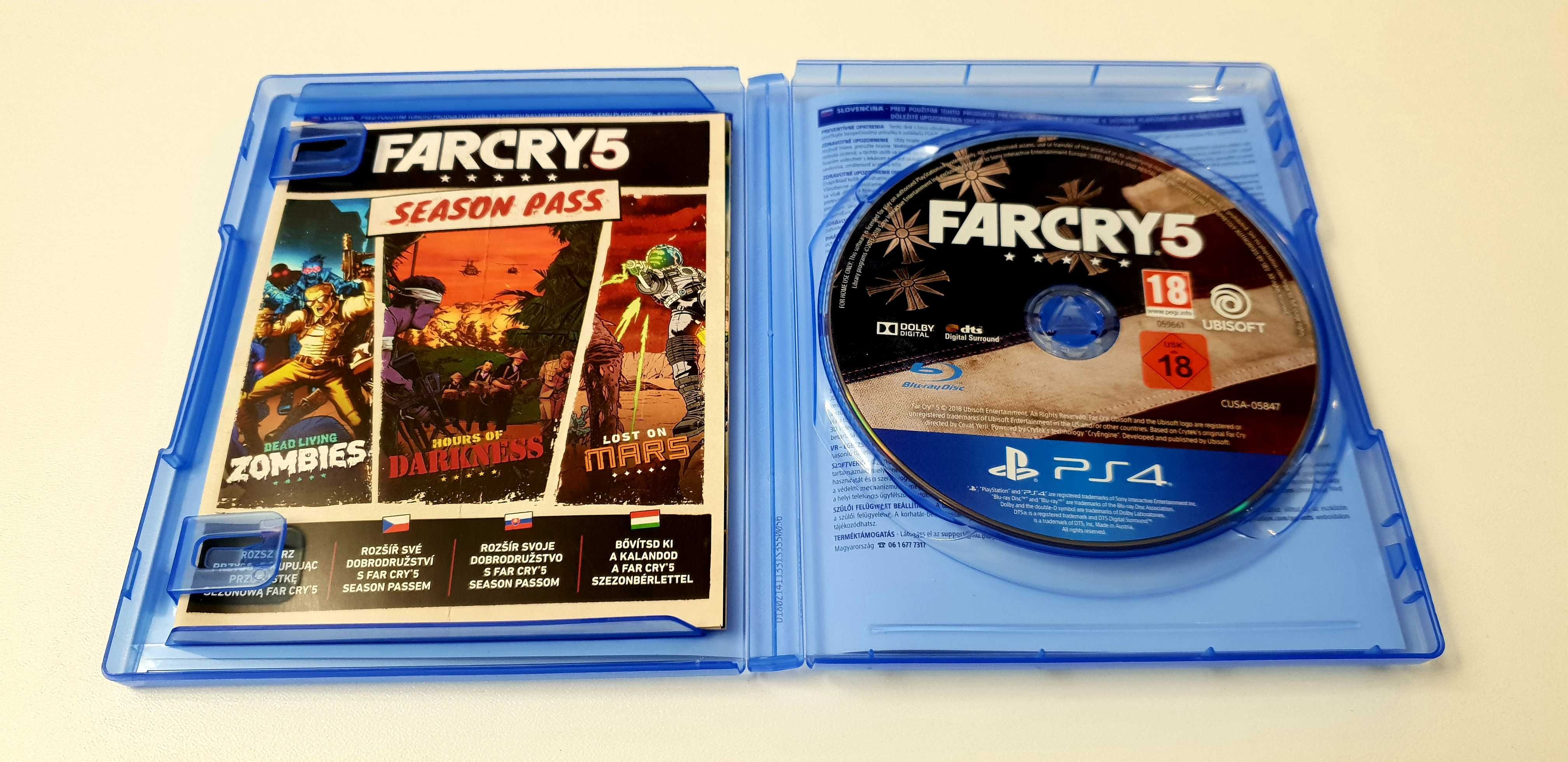 Gra Farcry 5 Far Cry V PL PS4 PS5 Playstation 4 5