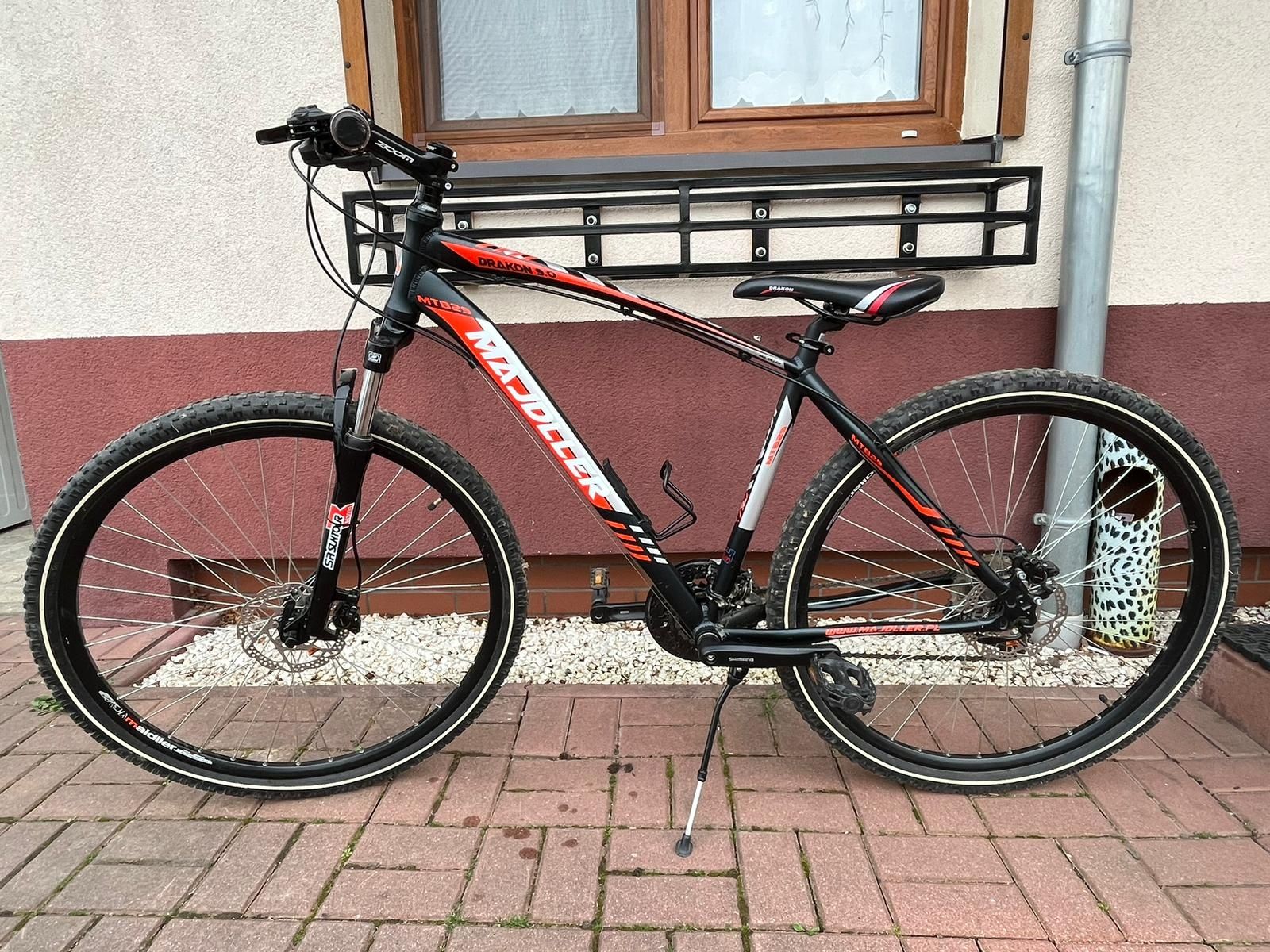 Rower MTB Majdller 29" DRAKON 9.0 19" Pomarańczowo-Czarny