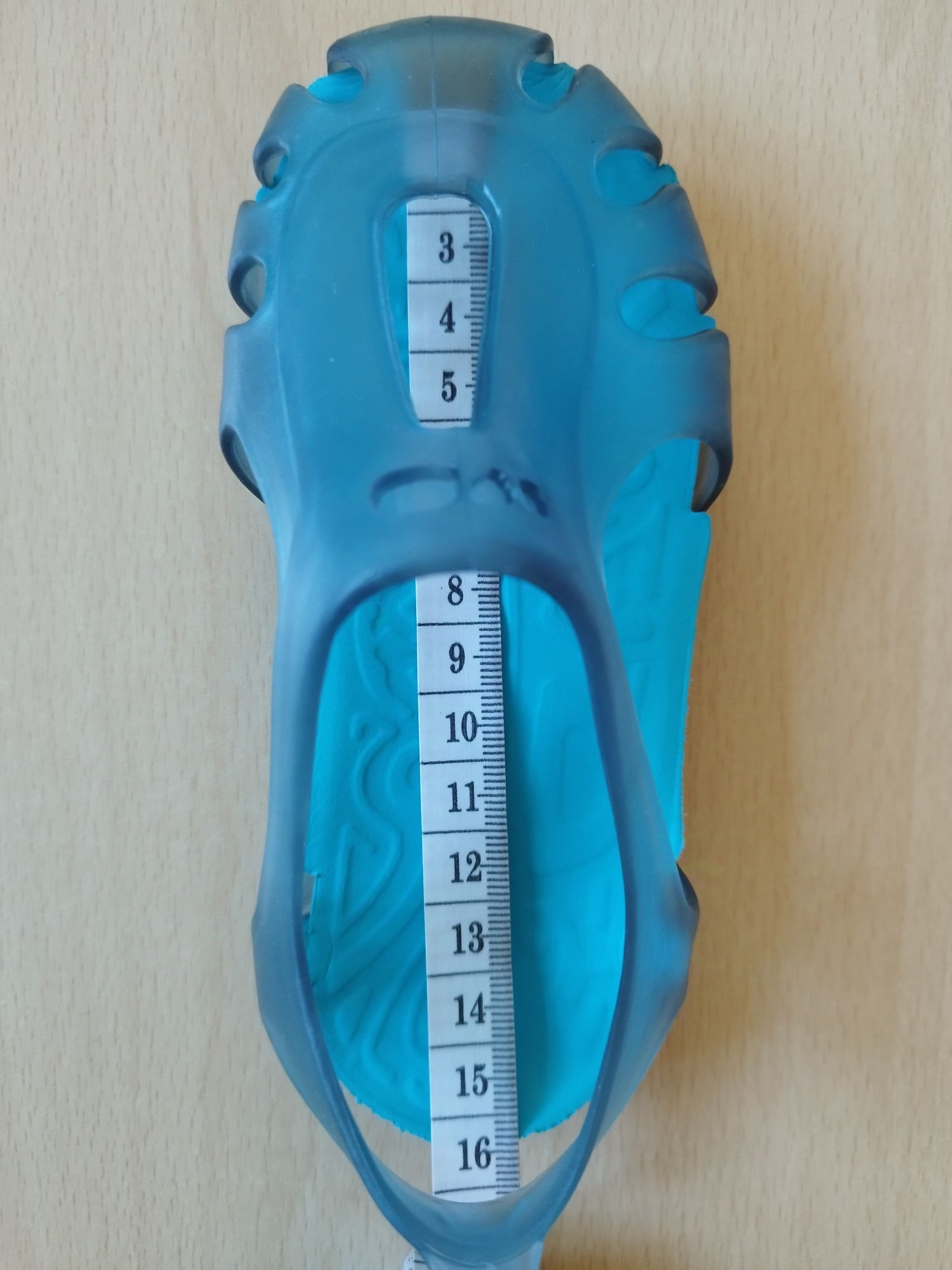 Niebieskie buty do wody basen Nabaiji 25 Decathlon