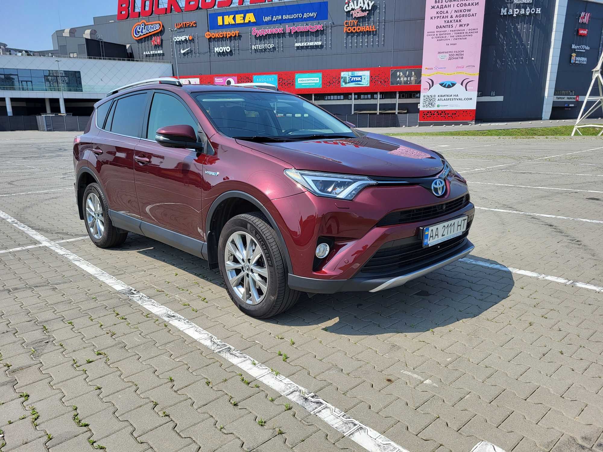 TOYOTA RAV4 hybrid PREMIUM 4wd 2017