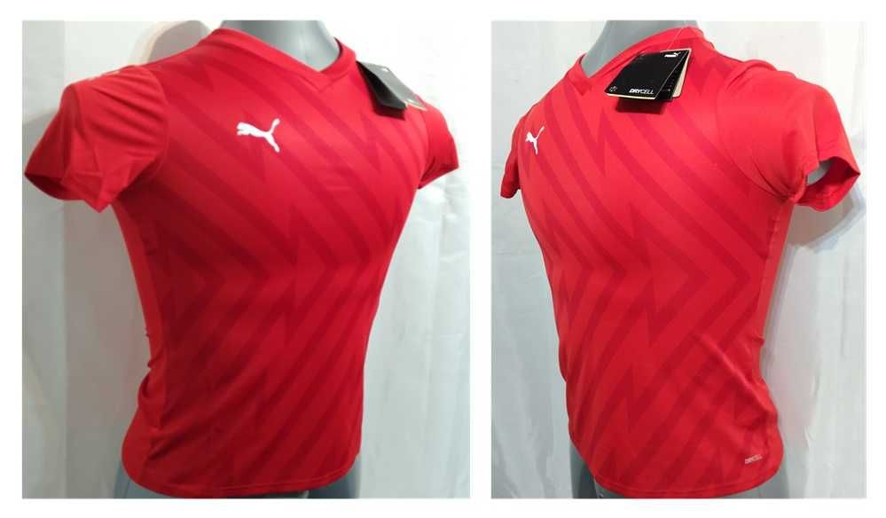 Puma t-shirt de futebol vermelha (315)