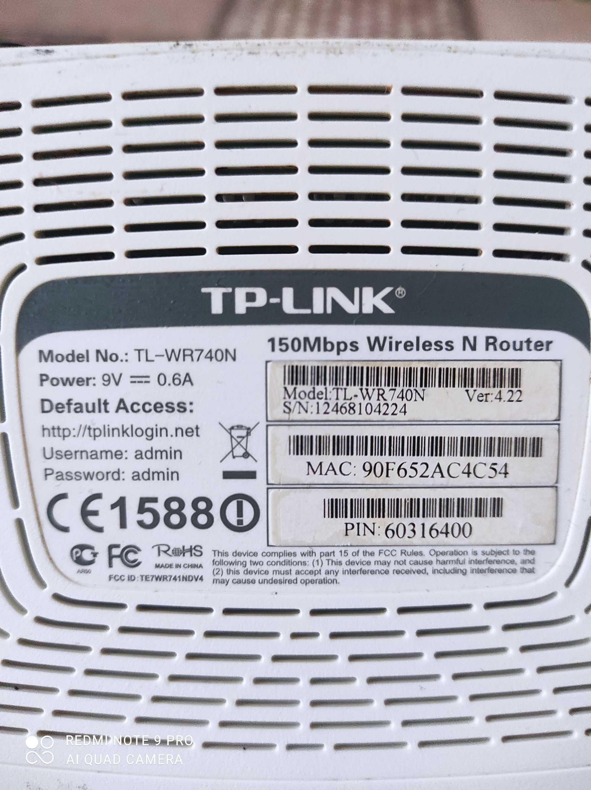 Роутер Tp-link TL-WR740N