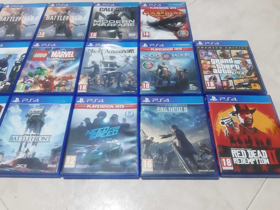 Jogos PS4 - A partir de 5 euros