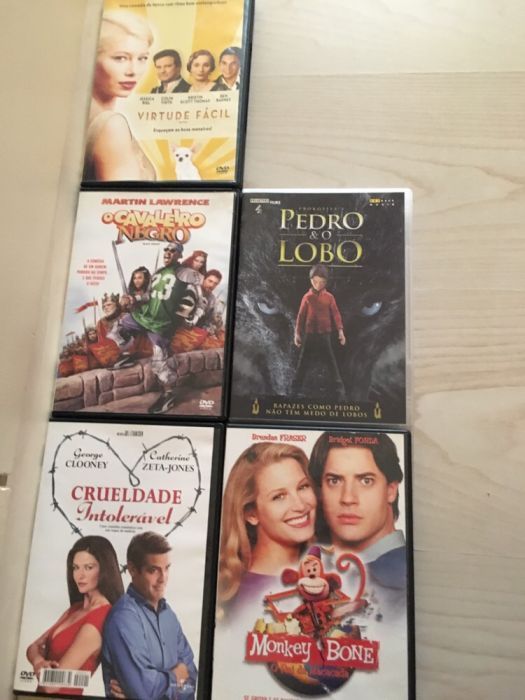 Conjunto de dvds