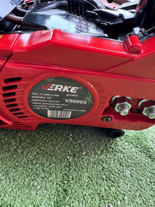 PIŁA SPALINOWA Gałęziówka Do Gałęzi Pilarka Łańcuchowa VERKE 1,5 KM