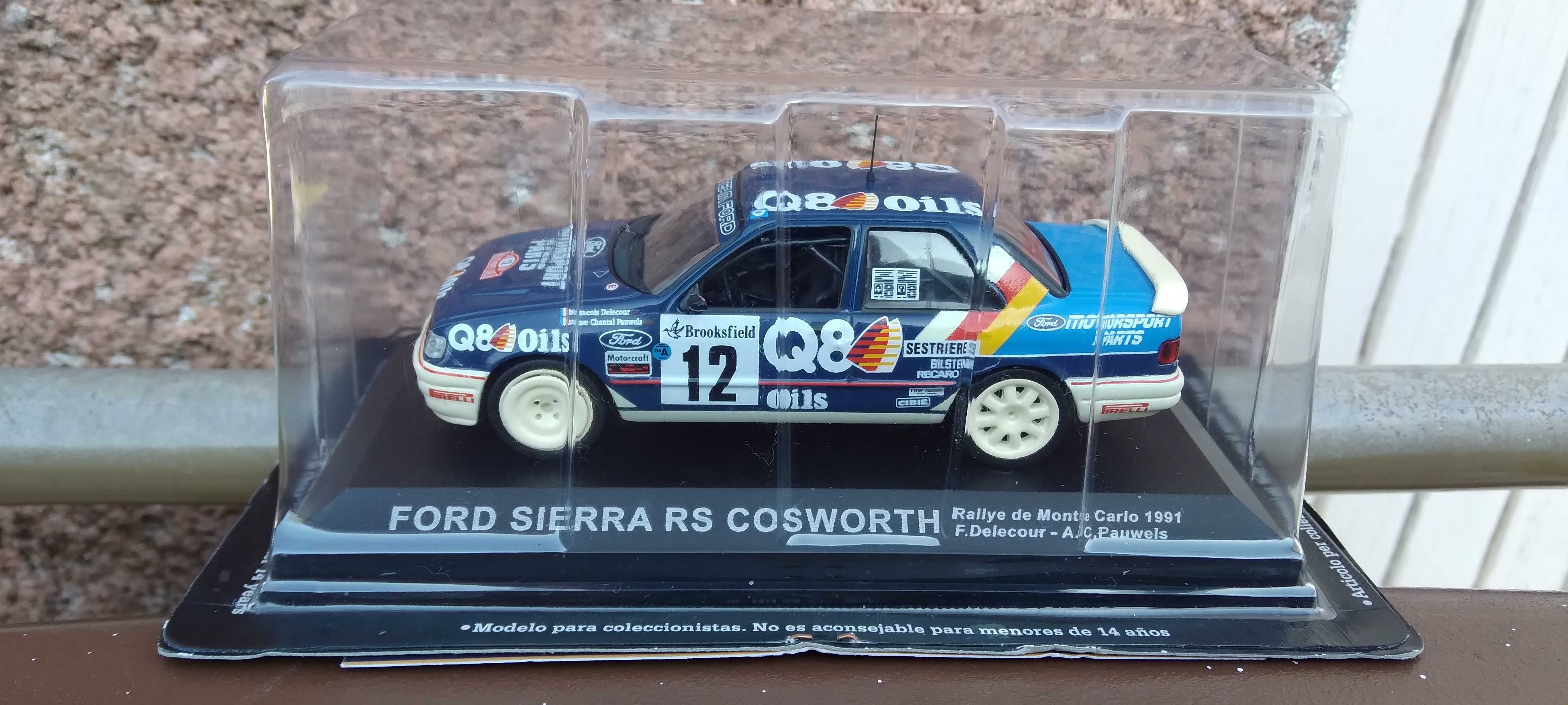Miniaturas de Rally : 8 modelos escala 1/43