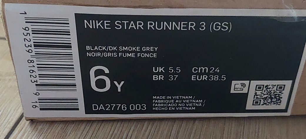 Buty do biegania Nike star runner 3 GS