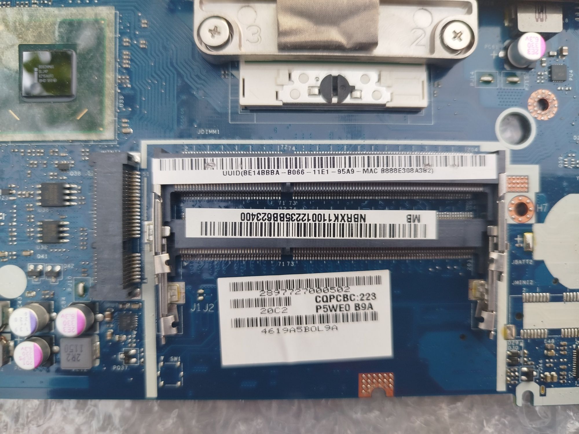 материнська плата P5WE0, LA-6901P, rev:2.0 Acer Aspire 5750 5750G 5755