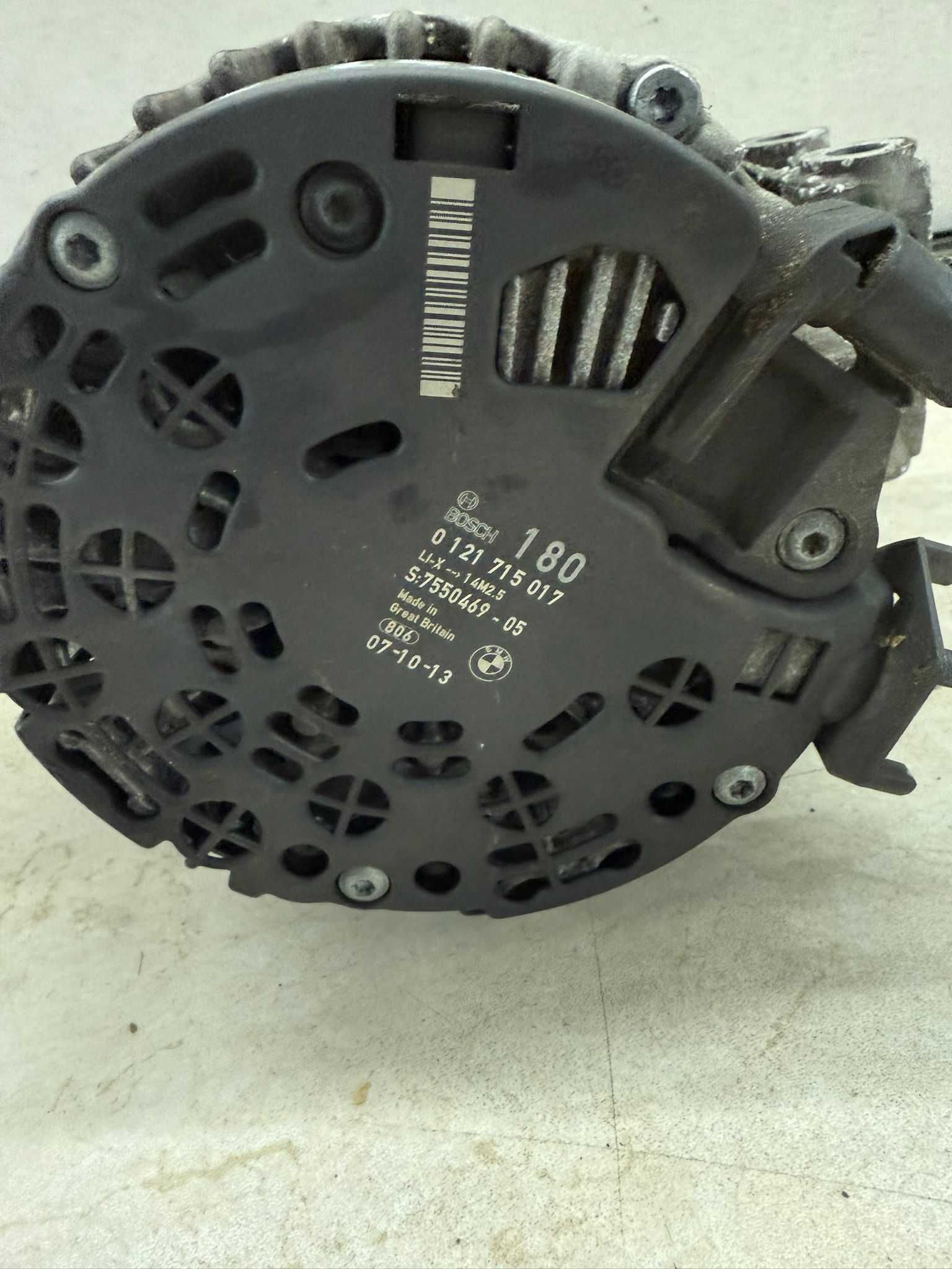 Bmw e87 n43b20a n43 alternator 180a e81 e90 b20a 116 1.6 2.0