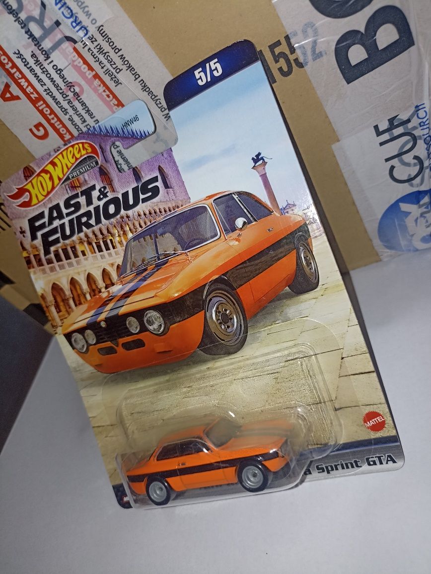 Hot Wheels Alfa Romeo Giulia Sprint GTA Fast & Furious Premium