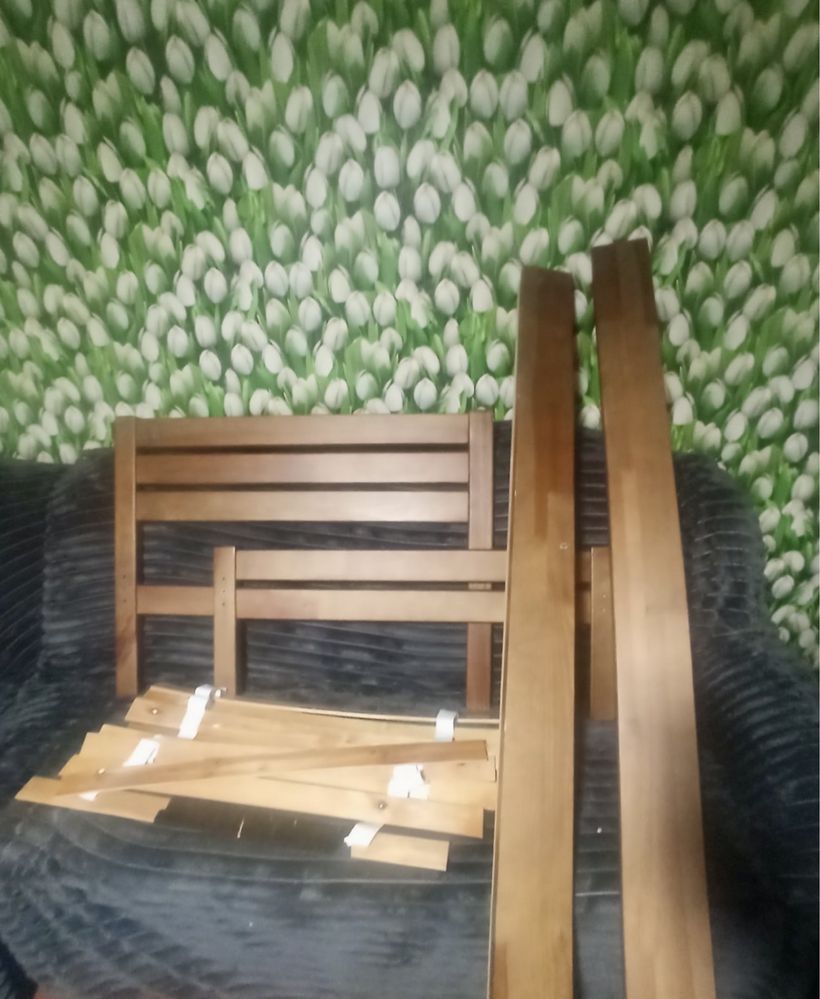 Продам деревʼяне ліжко БЕЗ МАТРАСУ