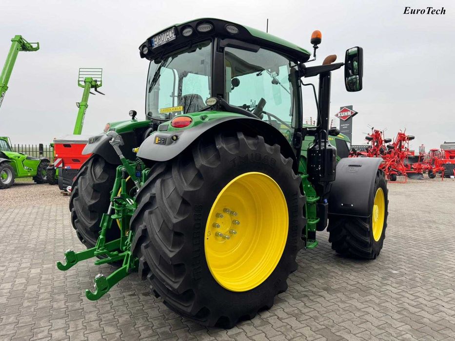 John Deere 6155r 2022r AutoPower 50km 171km Wom GPS LED