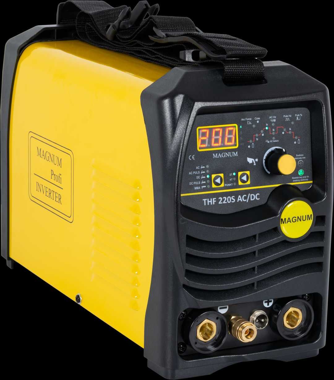 Spawarka tig Magnum thf 220S AC/DC tig hf + mma 200A