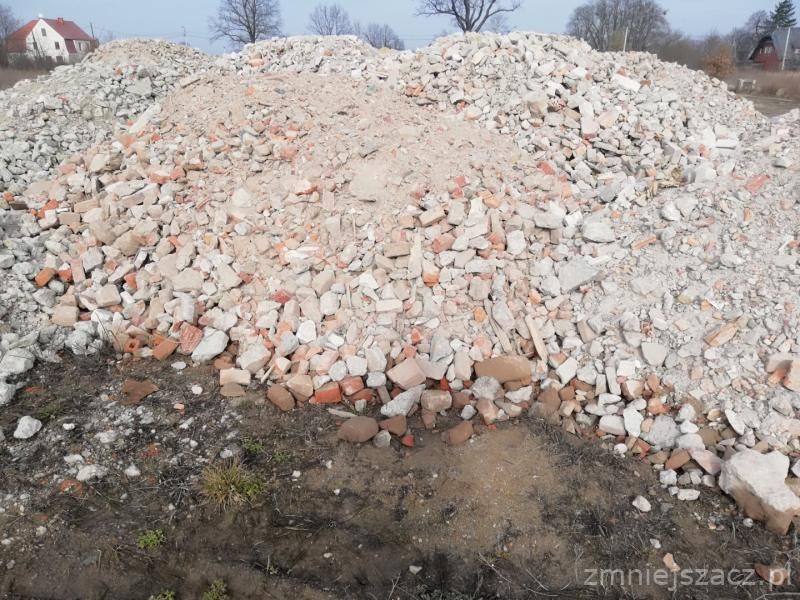 DESTRUKT - 30 zł Gruz ceglany przekruszony kruszywo asfaltowy betonowy