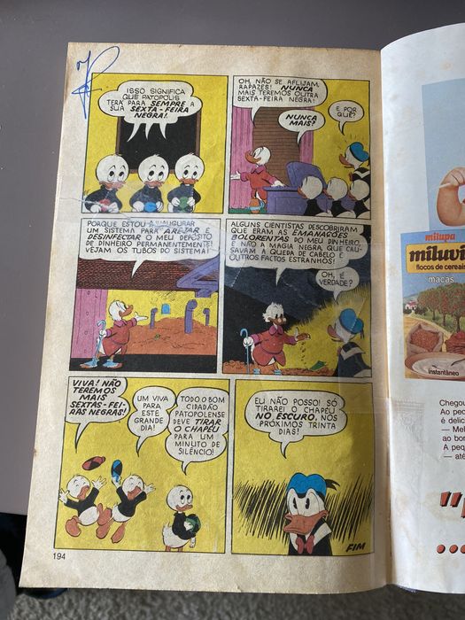 Banda desenhada anos 80 - Disney Especial