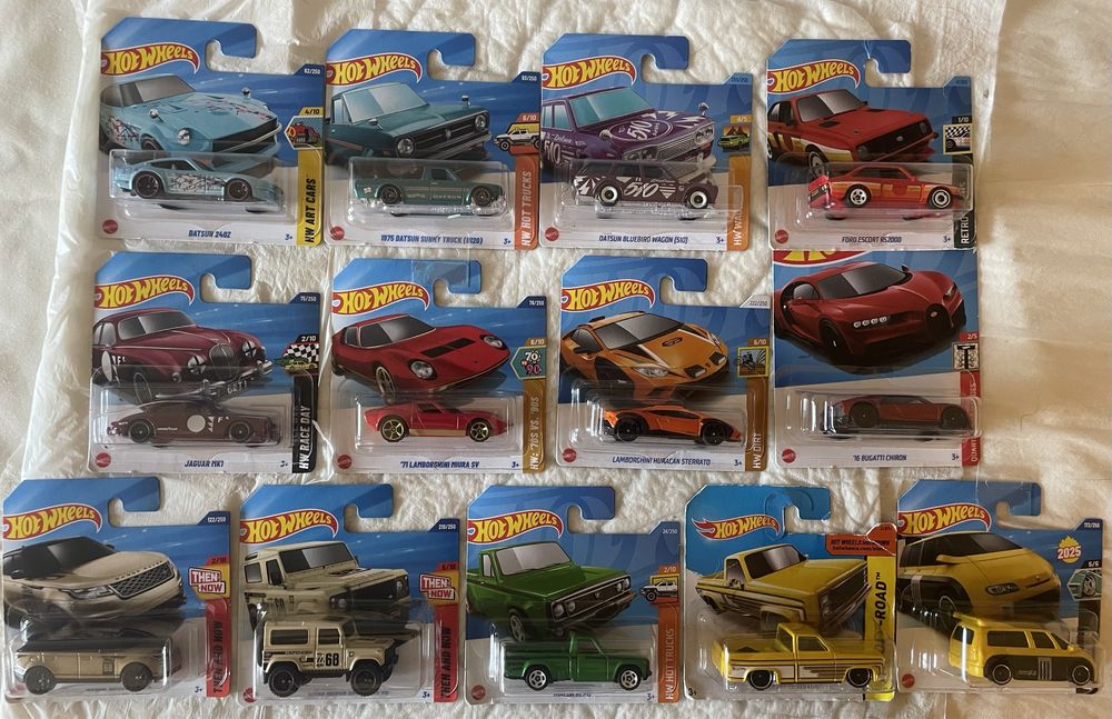 Hot Wheels novos 2025 e embalados Honda Nissan Toyota JDM Range Rover