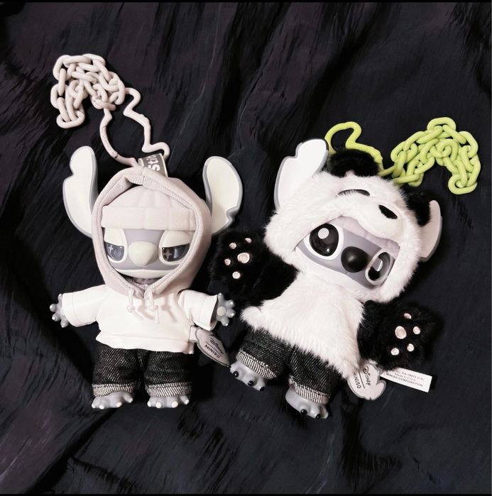 Оригинал Stitch MINISO GenZ Street • Панда • Limited Edition брелок