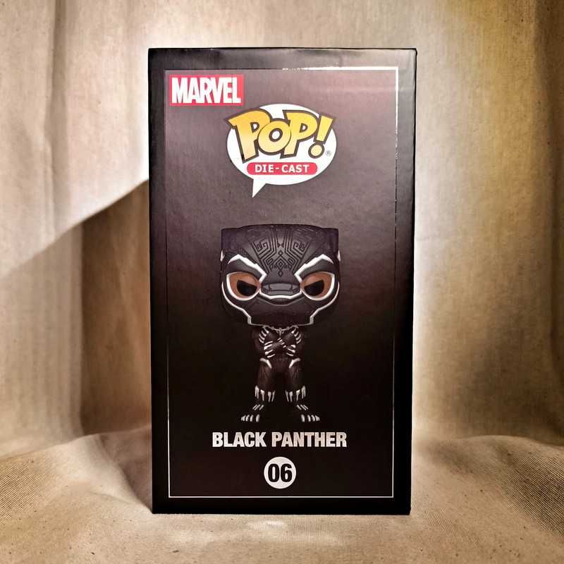 Black Panther (Die-cast) - Marvel - Funko Pop