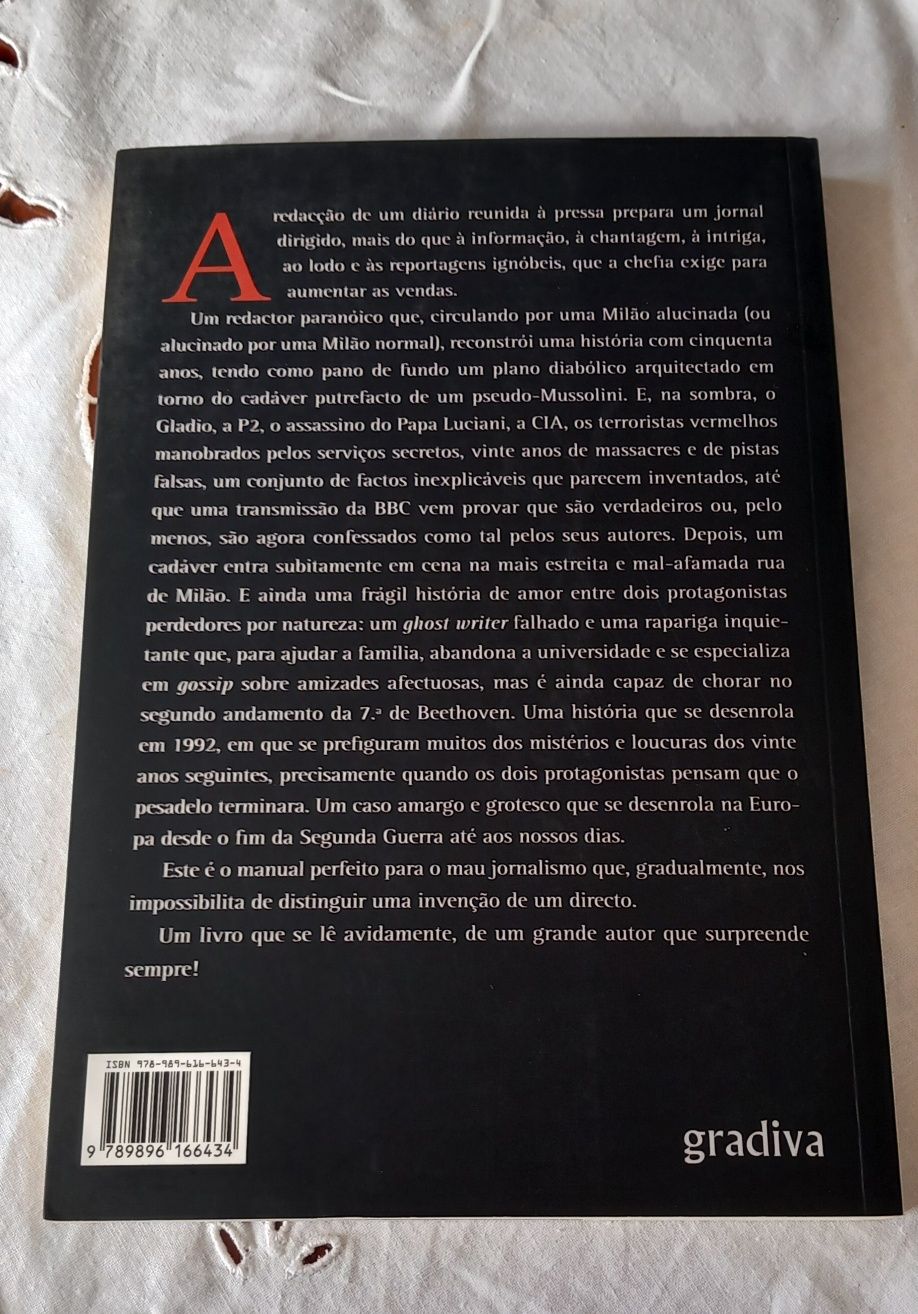 Livro Número Zero 5€