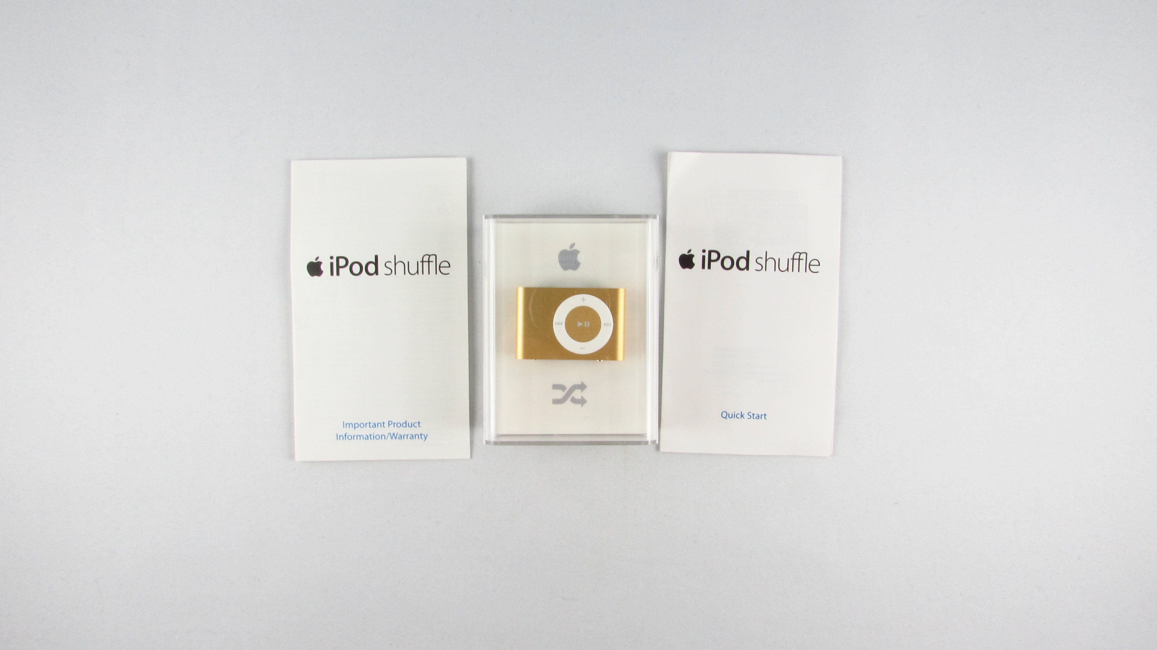 APPLE - iPod Shuffle A1204 1GB 2 generacja złoty NOWY