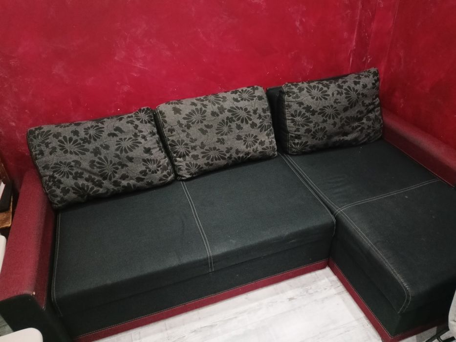 Sofa kanapa narożna z funkcją spania Agata meble