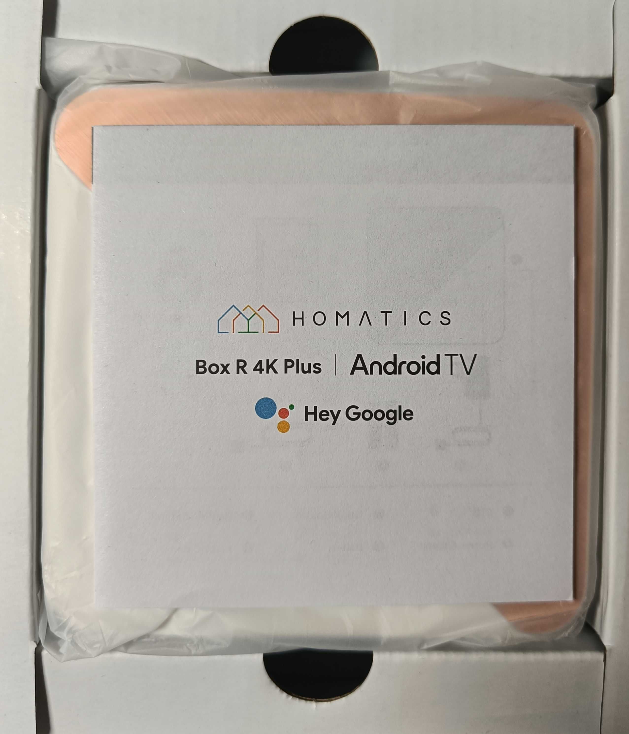 HOMATICS Box R 4K Plus сертифікована Android TV приставка