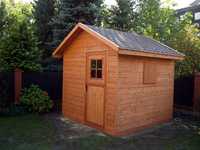 DOMEK narzedziowy drewniany domek ogrodowy domek 2,5x2,5, kurnik sauna