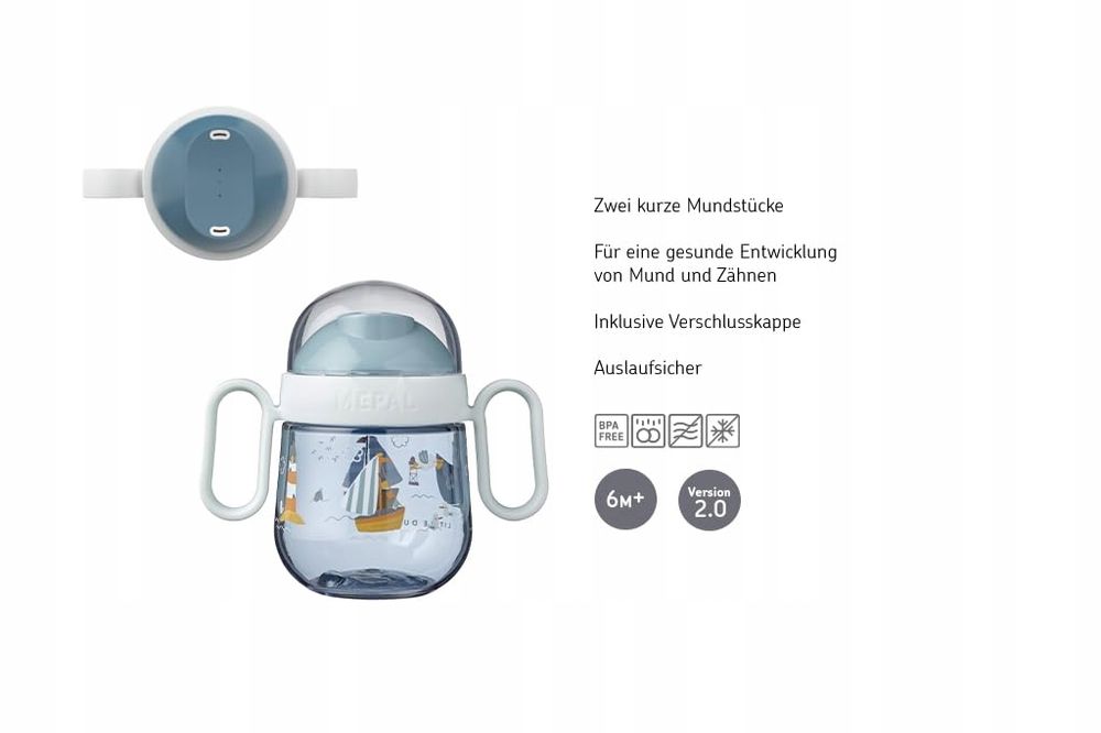 Little Dutch Kubek Niekapek Mio Sailors Bay 200 Ml