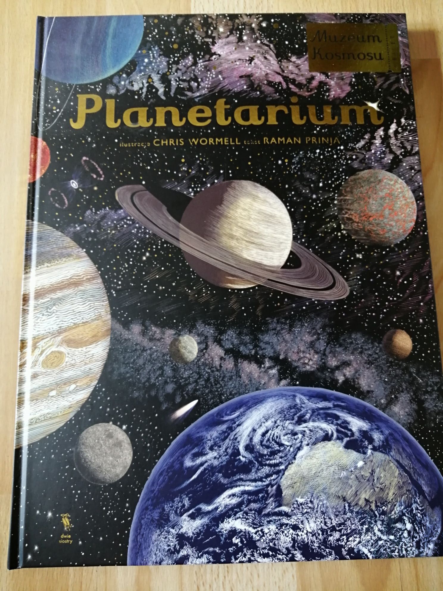 Planetarium muzeum kosmosu Chris Wormell Raman Prinja