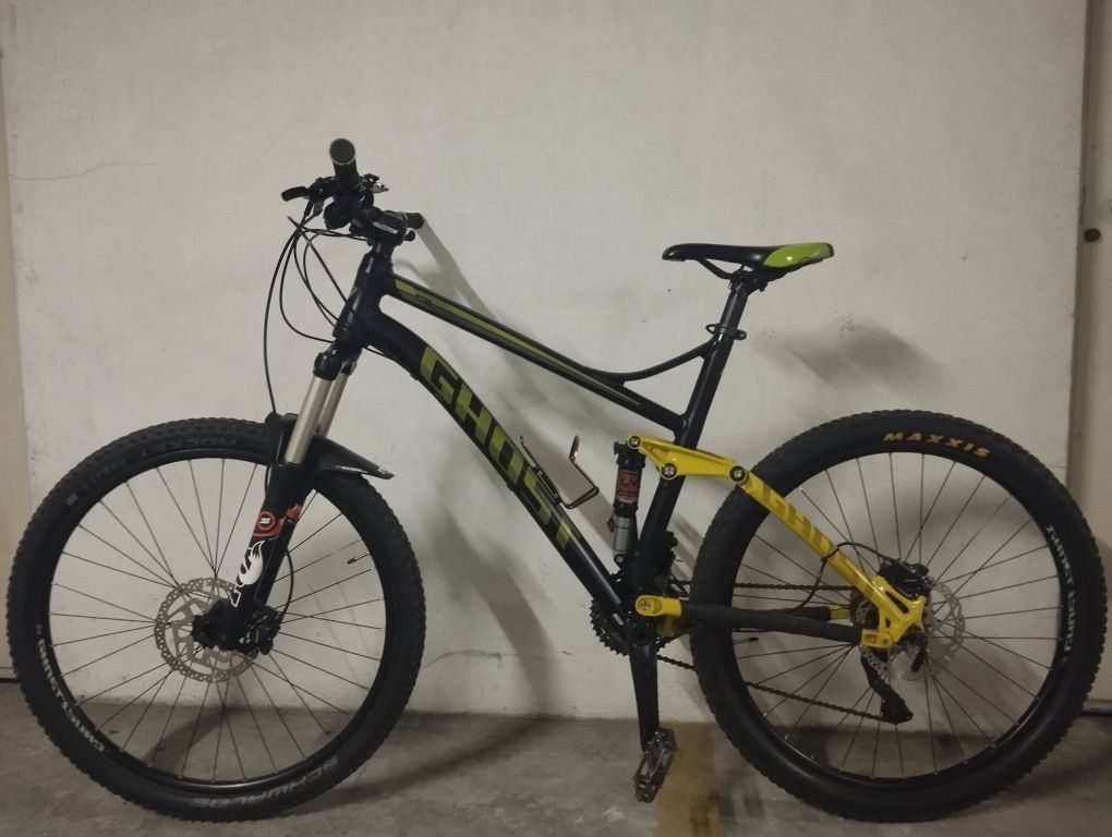 Bicicleta Ghost 27.5 Dupla Suspenção