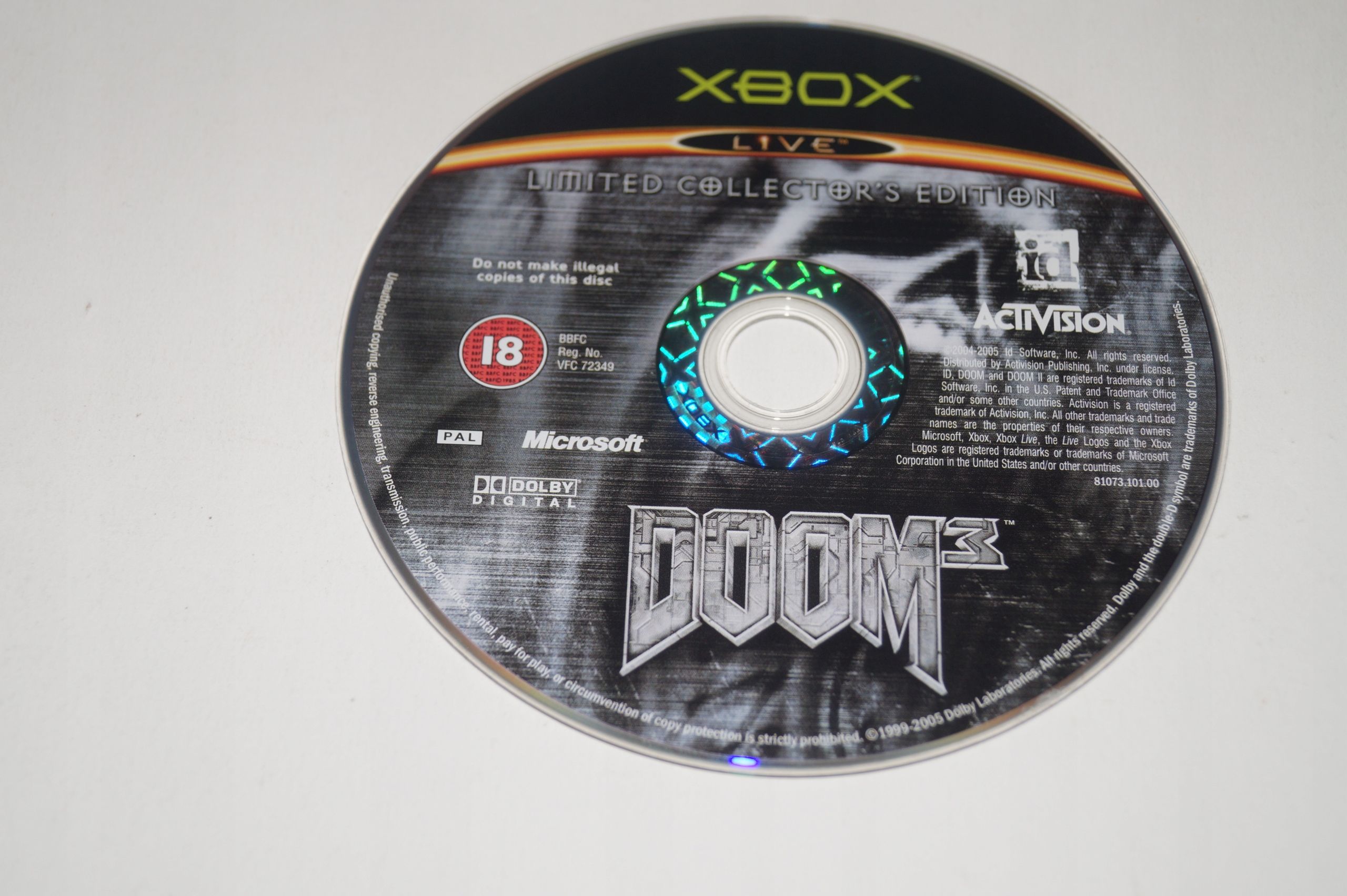 Gra Doom 3 Limited Collector's Edition Microsoft Xbox