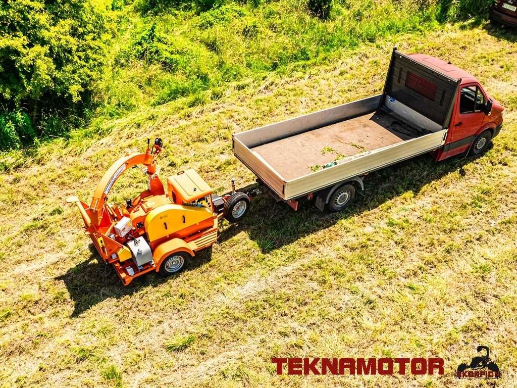 Mobilny rębak bębnowy Skorpion 280 SDBG - DIESEL
