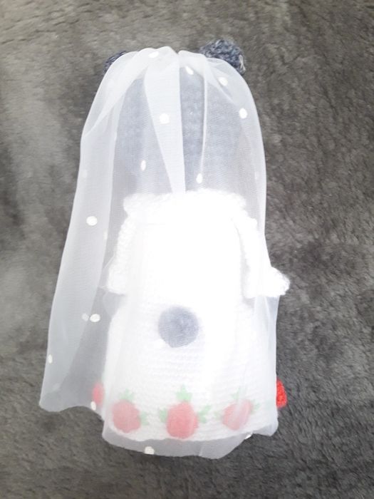 Misie ślubne młoda para dekoracja ślubna prezent