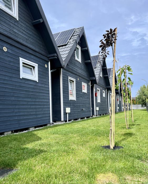 domek, domki nad morzem Wicie obok Darłowo, plac zabaw, morze