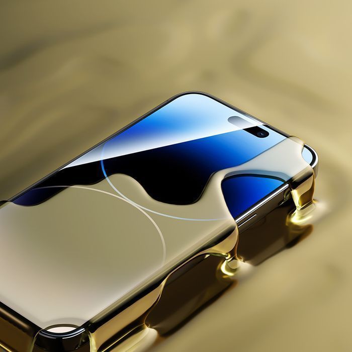 Benks Hartowane szkło Glass Warrior HD do Iphone 14 Pro Max czarne
