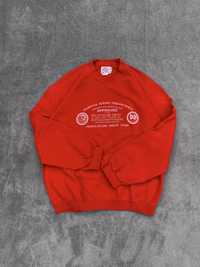 Diesel Knitting Co. Vintage Red Sweatshirt Size:L-XL кофта світшот Y2K