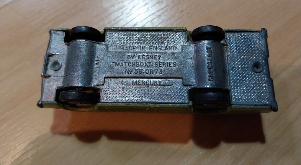 Miniatura antiga Lesney Matchbox Mercury