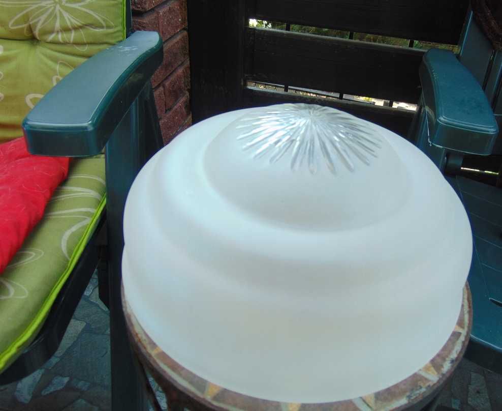 Secesja,klosz do plafon,żyrandol,lampka śr.19,8 cm