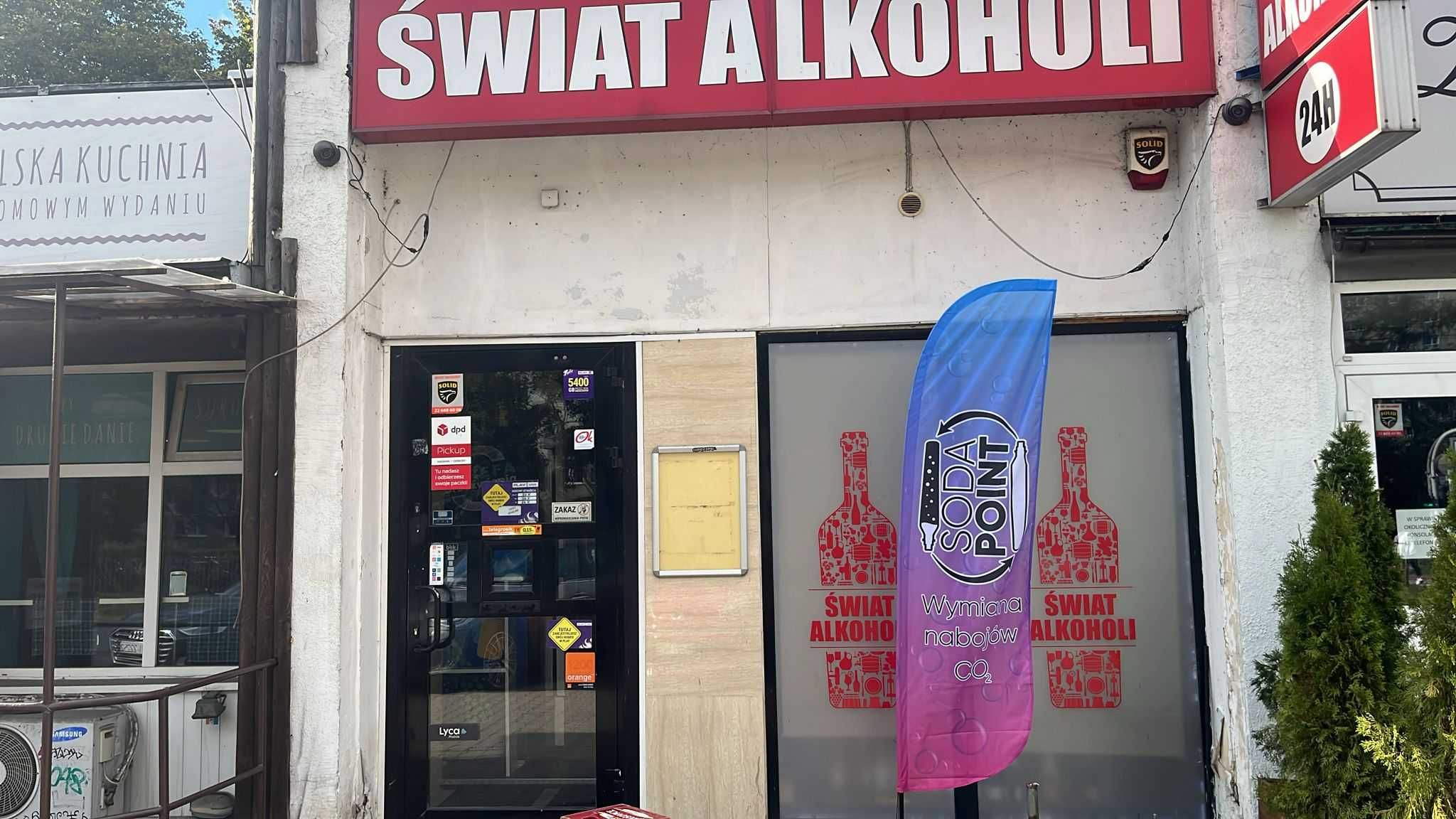 Sodastream W-wa (Stare Bielany), al. Reymonta 7 Wymiana nabojów CO2