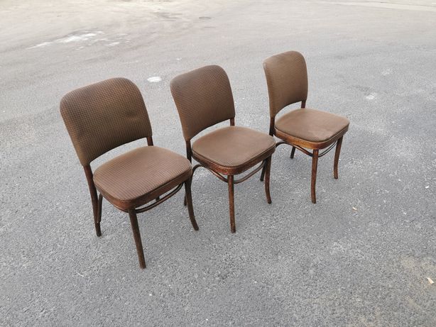 Krzesła prl thonet radomsko art deco vintage cena za komplet